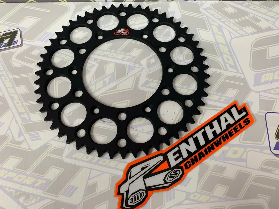 NEW Renthal Rear Sprocket for Husaberg TE250 TE300 TE350 BLACK 50T 50 tooth - Image 1 of 1