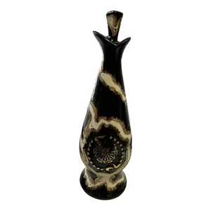 Jim Beam 1980's Black White & Gold Art Deco Paperweight - Picture 1 of 3