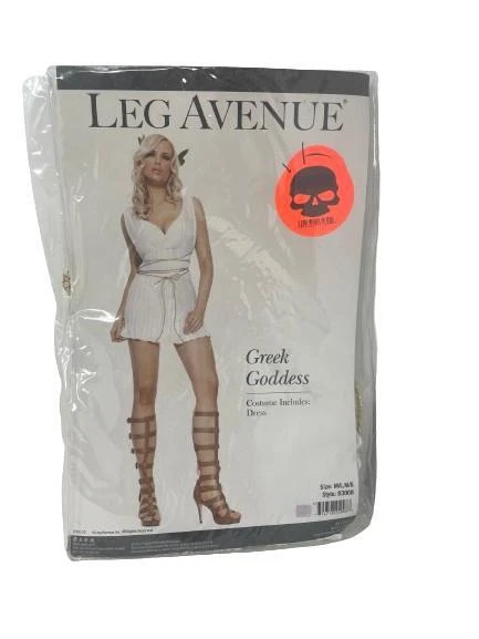 Greek Goddess Alluring Woman's Costume- Medium/Large - Dress Size 8-14 - Image 1 of 1