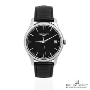 Patek Philippe Calatrava 5227G-010 - 2023, Full Set White Gold 39mm Black Dial - Picture 1 of 9