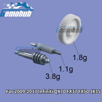 SIDE MIRROR FOLDING MOTOR Gear for 2009-2017 Infiniti QX70 FX37 FX50 JX35 Foto 1 de 4