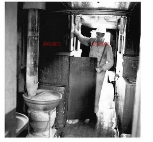 Tren de ferrocarril Chesapeake y Ohio 1954 4CC482 RP EN FURGÓN - Imagen 1 de 1