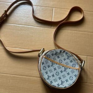 LOUIS VUITTON Monogram Mini Pochette Denim Shoulder Bag Denim - Picture 1 of 6