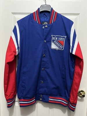 GIII Sports New York Rangers 4X Stanley Cup Champions Jacket Men's Size M Medium - Image 1 of 4