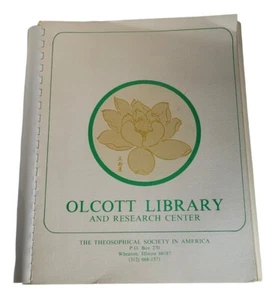 OLCOTT LIBRARY and RESEARCH CENTER ANNOTATED READING LIST - Picture 1 of 5