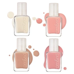 Rom&nd Mood Pebble Hardener 7ml 2P Glossy Finish Nail Natural Polish - Picture 1 of 14