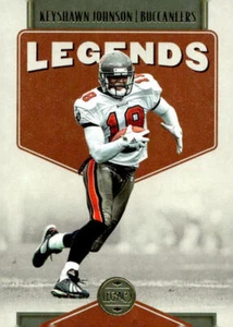 Keyshawn Johnson 2022 Legacy Football - #122 - Tampa Bay Buccaneers - Picture 1 of 2
