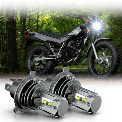 H4 6000K LED Light Bulb Hi&Lo Beam Super Bright Front Headlight For Motorcycle - Image 1 of 4