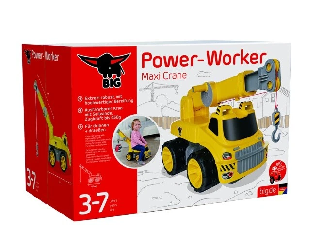BIG 800055816 - Power Worker Maxi - Big-Power-Worker Maxi-Kran - Nuovo - Bild 1 von 1
