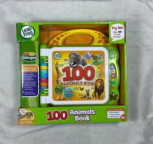 LeapFrog 100 Tiere Buch - Grün | Interaktives Lernspielzeug für Kinder - NEU - Bild 1 von 7