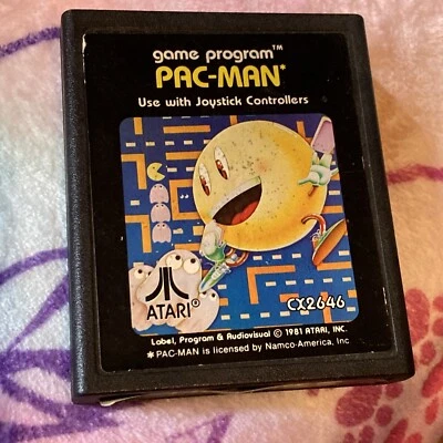 Pac-Man (Atari 2600) Original Cartridge Only - Image 1 of 4