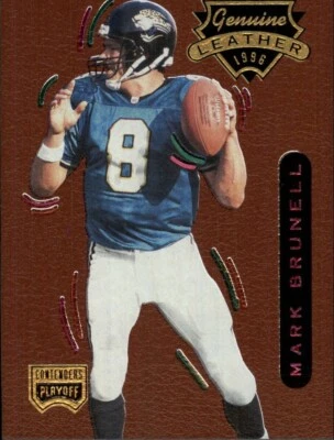 1996 PLAYOFF CONTENDERS LEATHER #90 MARK BRUNELL - Image 1 of 2