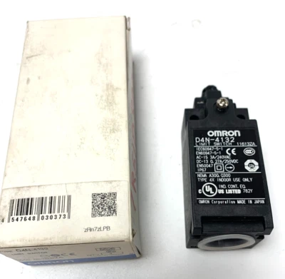 NEW! Omron D4N-4132 D4N4132 Limit Switch - Image 1 of 3
