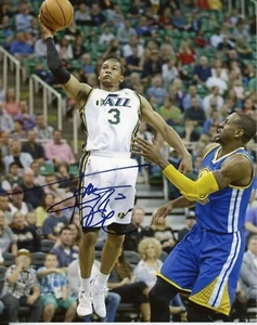 Trey Burke   Autographed 8x10 Utah Jazz Free Shipping  #S1343 - Picture 1 of 1