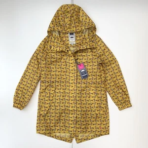 Joules Dog Design Rainmac / Jacket Size 10 - Picture 1 of 7