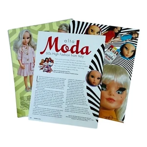 Vintage Alta Moda Italian Fashion Dolls History Article 14 Pages 1960s - Picture 1 of 8