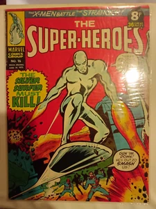 Die Superhelden mit dem Silver Surfer Ausgabe # 15 14. Juni 1975 MCU - Bild 1 von 3