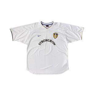 Vintage Nike FC Leeds United 2000/02 Home Soccer Jersey Size XL