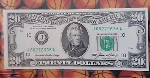 1985 $20 Twenty Dollar Bill Federal Reserve Note Vintage United States - Picture 1 of 6