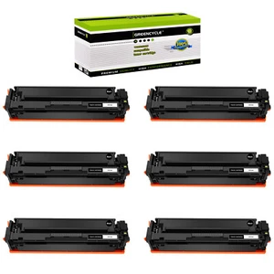 6PK BK Toner Fits for HP 204A LaserJet Pro MFP M180n M180nw M181fw M154nw CF510A - Picture 1 of 18