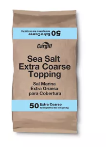Cargill Sea Salt Extra Coarse Topping, 50 Pound (1 Pack) - Picture 1 of 1