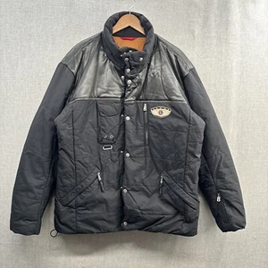Bogner Ski Jacket Mens Size 44US Black Full Zip Embroidered Wings Logo Outdoor - Picture 1 of 16