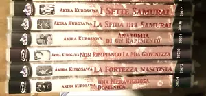 Lotto AKIRA KUROSAWA 6 DVD Mondo Home nuovi e usati (v. dettagli) OTTIMI SC52 - Foto 1 di 1