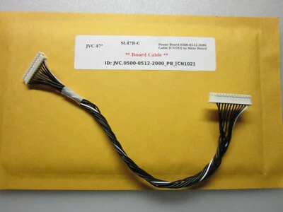 JVC 42" SL42B-C Power Board 0500-0512-2080 Cable [CN102] to Main Board - Image 1 of 3