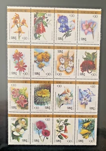 CHILE, BLOCK FLORES DE CHILE. MNH - Picture 1 of 1