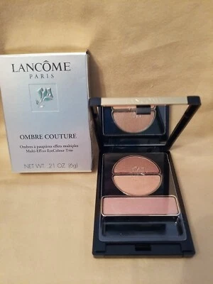 LANCOME OMBRE COUTURE МУЛЬТИ ЭФФЕКТ ГЛАЗ ЦВЕТ ТРИО, SUNSET COUTURE, 0,21 УНЦИЙ NIB - Изображение 1 из 4