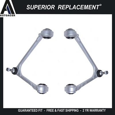 Front Upper Control Arm Kit 2p W/ Ball Joints Bushes For JAGUAR XJ XK XKR S-Type - Image 1 of 4