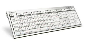Logickeyboard LKB-OSX-CWMU-UK keyboard Gaming USB QWERTY English White - LKB-... - Picture 1 of 1