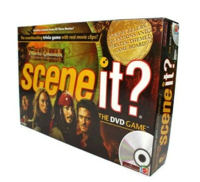 Scene It? Disney Pirates of The Caribbean Edition The DVD Trivia Board Game 2007 - Image 1 of 4