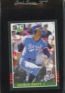 1985 LEAF #176 GEORGE BRETT HOF KANSAS CITY ROYALS 