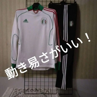 Mexico Football Soccer Original Adidas Training Sweatshirt/Pants Pre-owned - Image 1 of 4
