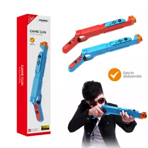 Stretch Shotgun Shooting Game Gun Grip Accessories For Nintendo Switch / OLED - Picture 1 of 16
