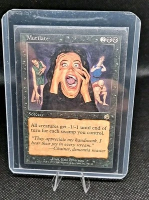 Mutilate Torment Black Rare NM MAGIC THE GATHERING MTG CARD - Image 1 of 3