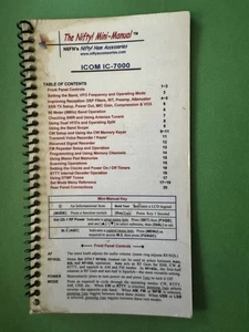 Nifty! MINI MANUAL ICOM IC-7000 - Imagen 1 de 3