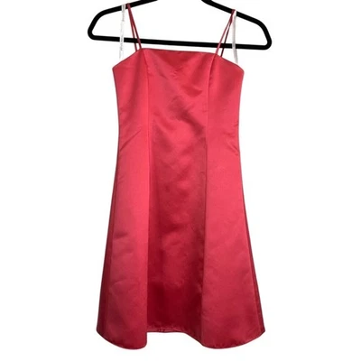 Vestido Formal David's Novia Niñas Sandía Rosa - Talla 10 Foto 1 de 4