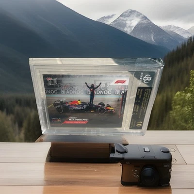 MAX VERSTAPPEN BGS 10 BLACK LABEL 2023 TOPPS NOW FORMULA 1 F1 #70 CLAIMS WIN #19 - Image 1 of 3