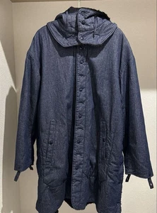 Engineered Garments Military Jacket Detachable Hood Warm Outerwear #EH ZIB - Picture 1 of 8