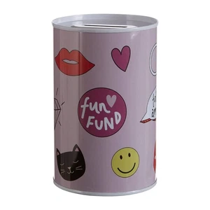 Fun Times Small Novelty Money Tin Coin Bank Savings Box for Kids Adults Gift Ide - Picture 1 of 1