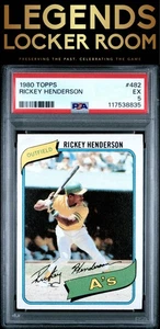 1980 Topps #482 Rickey Henderson PSA 5 - Picture 1 of 2