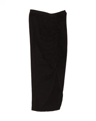 MOSSIMO Womens Maxi Skirt UK 14 Large W32  Black Rayon BD15 - Image 1 of 3
