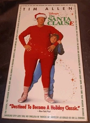 Disney’s The Santa Clause (VHS, 1995) Tim Allen Christmas Movie Tested And Works - Image 1 of 4