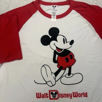 Walt Disney World Mickey Mouse Shirt  Men’s XXL Raglan Sleeve (Org. $35) NWT - Image 1 of 4