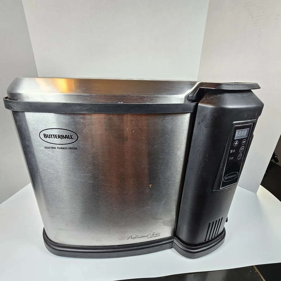 Freidora de pavo eléctrica Butterball XL 23014414 usada Masterbuilt Pro Series Foto 1 de 4