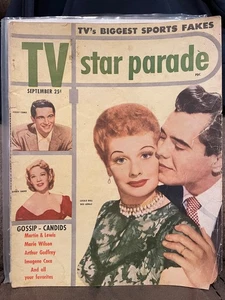 LUCILLE "LUCY" BALL   1952  TV STAR PARADE  DEAN MARTIN  JERRY LEWIS  PERRY COMO - Picture 1 of 4