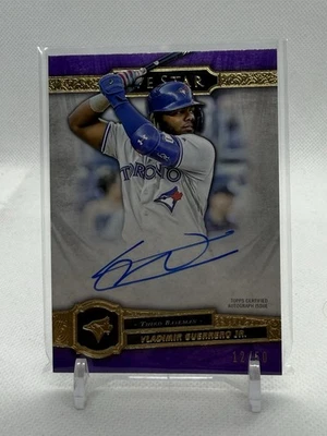 VLADIMIR GUERRERO JR 2021 Topps Five Star 💎 Purple Auto 12/50 SP 💎 BLUE JAYS - Image 1 of 2
