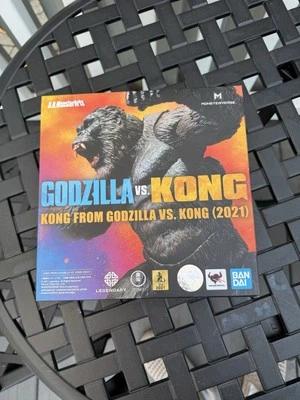S.H.MonsterArts Godzilla vs. Kong King Kong Figure - 145mm - Image 1 of 4